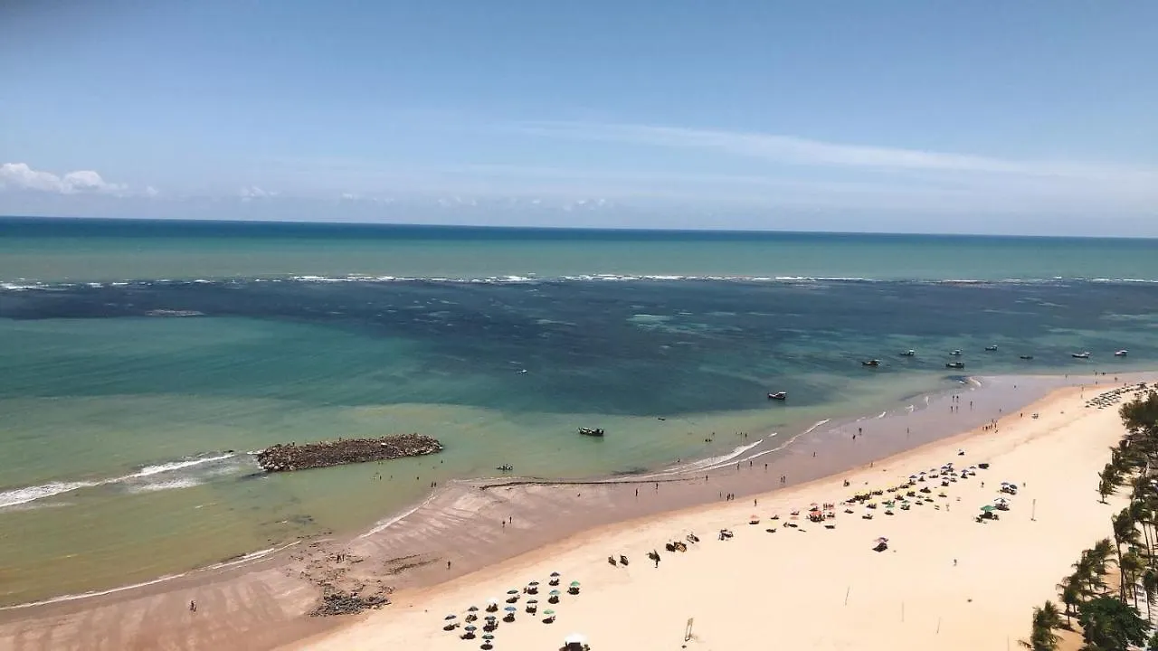 Espetacular Apartamento Beira Mar Pe Na Areia Recife 0*,